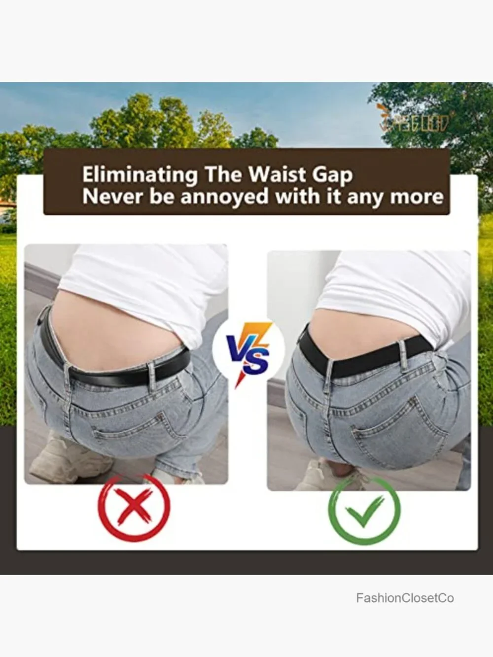 No Show Stretch Belt Elastic Web Strap with Flat Buckle for Jeans Pants Dresses